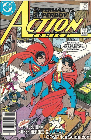 Action Comics #591 $1.00 CPV Comic Book Picture