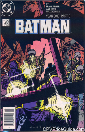 Batman #406 $1.00 Canadian Price Variant Comic Book Picture