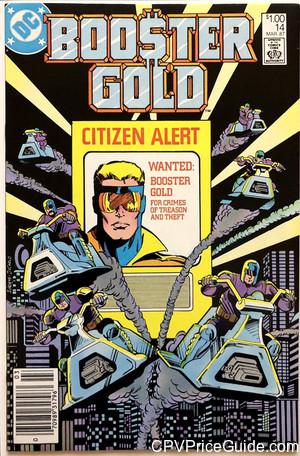 Booster Gold #14 $1.00 CPV Comic Book Picture