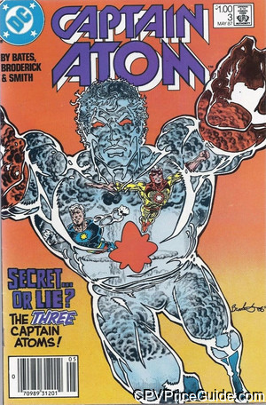 Captain Atom #3 $1.00 Canadian Price Variant Comic Book Picture
