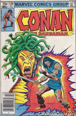 Conan the Barbarian #139 75¢ CPV Comic Book Picture