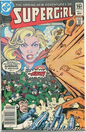 Daring New Adventures of Supergirl #7 75¢ Canadian Price Variant Comic Book Picture