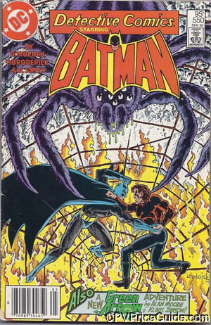 Detective Comics #550 95¢ Canadian Price Variant Comic Book Picture