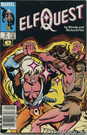 Elfquest #9 95¢ Canadian Price Variant Comic Book Picture