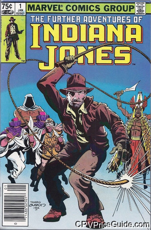 Further Adventures of Indiana Jones #1 75¢ CPV Comic Book Picture