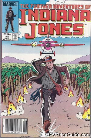 Further Adventures of Indiana Jones #20 75¢ Canadian Price Variant Comic Book Picture