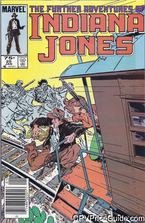 Further Adventures of Indiana Jones #25 75¢ CPV Comic Book Picture