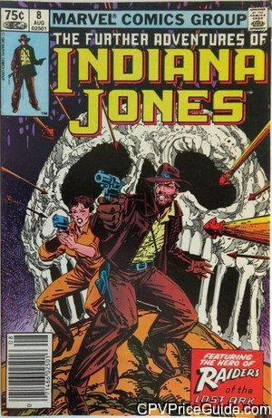Further Adventures of Indiana Jones #8 75¢ CPV Comic Book Picture