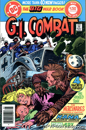 G.I. Combat #265 $1.50 CPV Comic Book Picture