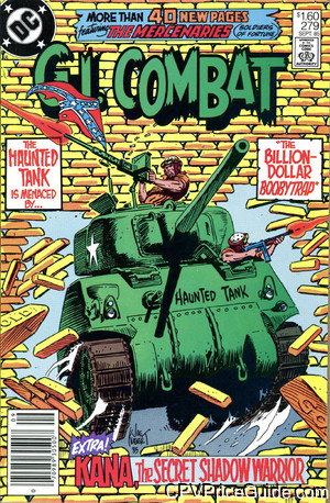 G.I. Combat #279 $1.60 CPV Comic Book Picture