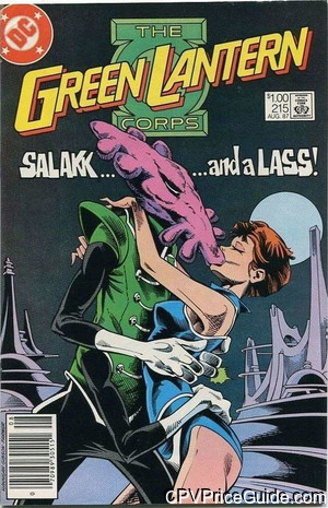 Green Lantern Corps #215 $1.00 CPV Comic Book Picture