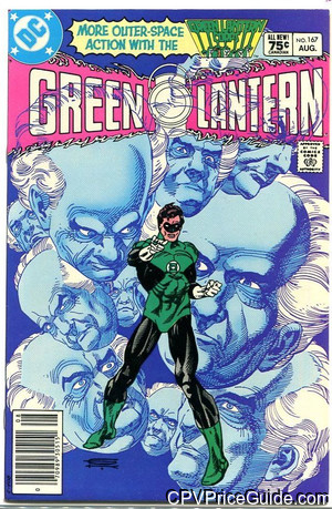 Green Lantern #167 75¢ Canadian Price Variant Comic Book Picture