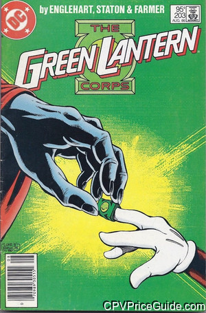 Green Lantern #203 95¢ Canadian Price Variant Comic Book Picture