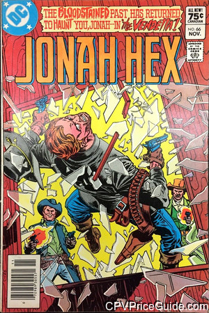 Jonah Hex #66 75¢ Canadian Price Variant Comic Book Picture
