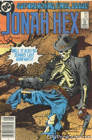 Jonah Hex #92 95¢ CPV