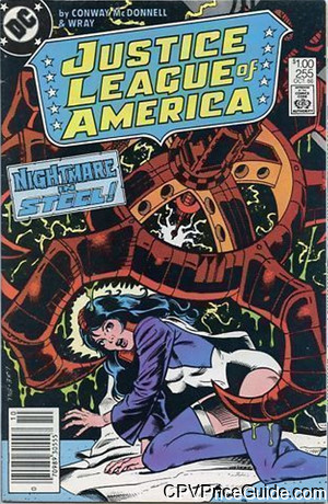 Justice League of America #255 $1.00 CPV Comic Book Picture