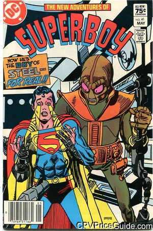 New Adventures of Superboy #41 75¢ CPV Comic Book Picture
