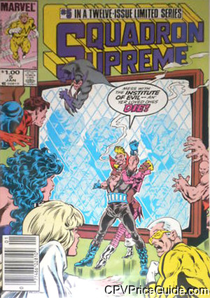 Squadron Supreme #5 $1.00 Canadian Price Variant Comic Book Picture