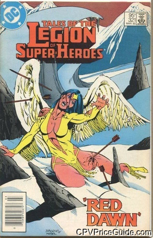 Tales of the Legion of Super-Heroes #321 95¢ Canadian Price Variant Comic Book Picture