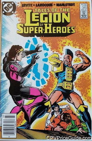 Tales of the Legion of Super-Heroes #345 $1.00 Canadian Price Variant Comic Book Picture