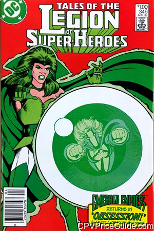 Tales of the Legion of Super-Heroes #346 $1.00 Canadian Price Variant Comic Book Picture