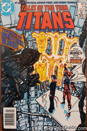 tales of the teen titans 41 cpv canadian price variant image