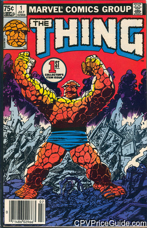 Thing #1 75¢ CPV Comic Book Picture
