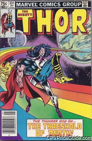 Thor #331 75¢ Canadian Price Variant Comic Book Picture