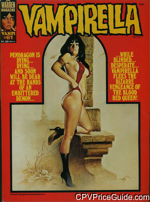 Vampirella #61 $1.50 Canadian Price Variant Comic Book Picture
