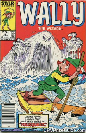 Wally the Wizard #3 75¢ Canadian Price Variant Comic Book Picture