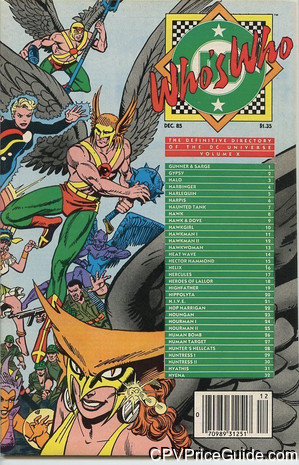 Who's Who: The Definitive Directory of the DC Universe #10 $1.35 CPV Comic Book Picture