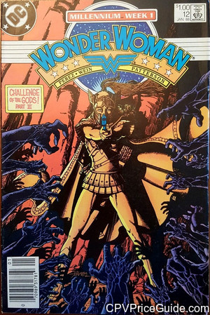 Wonder Woman Vol 2 #12 $1.00 Canadian Price Variant Comic Book Picture