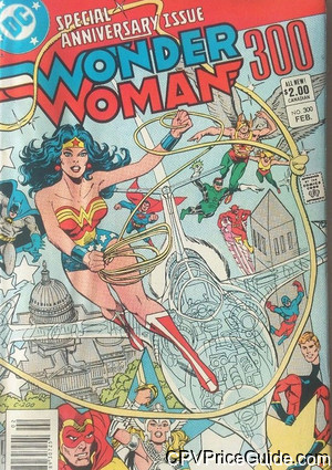 Wonder Woman #300 $2.00 Canadian Price Variant Comic Book Picture
