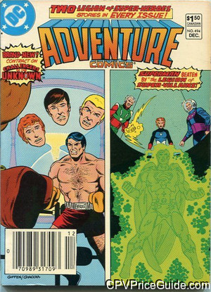 adventure comics 494 cpv canadian price variant image