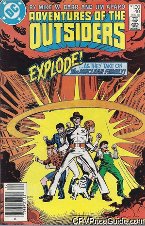 adventures of the outsiders 40 cpv canadian price variant image