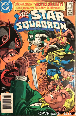 all star squadron 30 cpv canadian price variant image