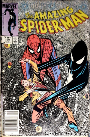 amazing spider man 258 cpv canadian price variant image