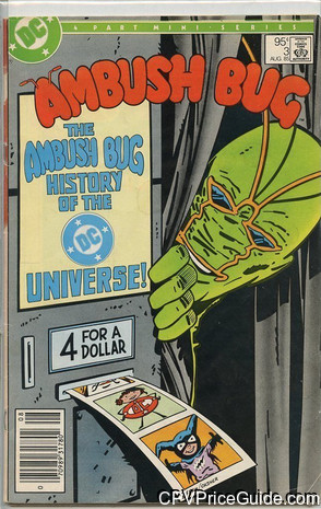 Ambush Bug #3 95¢ CPV Comic Book Picture