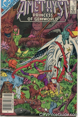 Amethyst Princess of Gemworld #10 95¢ CPV Comic Book Picture