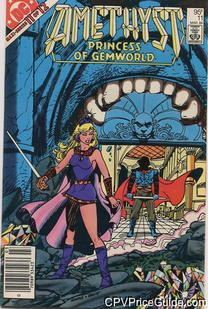 Amethyst Princess of Gemworld #11 95¢ Canadian Price Variant Comic Book Picture