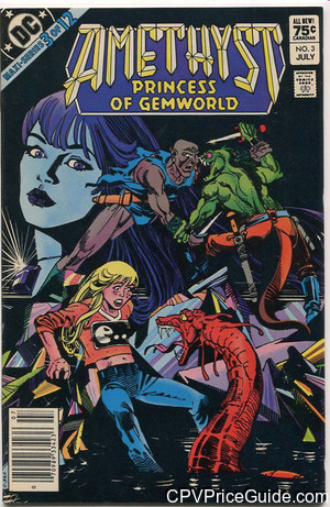 Amethyst Princess of Gemworld #3 75¢ CPV Comic Book Picture
