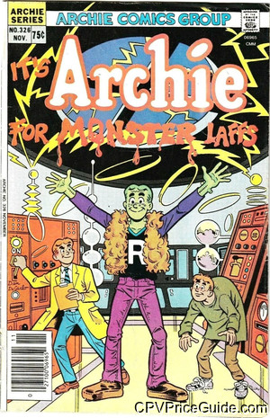 Archie #326 75¢ Canadian Price Variant Comic Book Picture