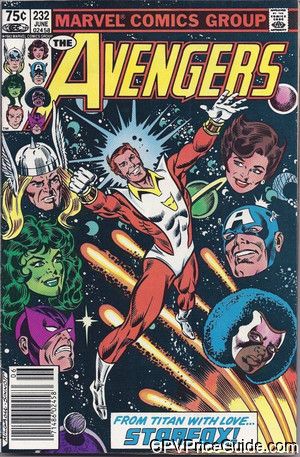 Avengers #232 75¢ Canadian Price Variant Comic Book Picture