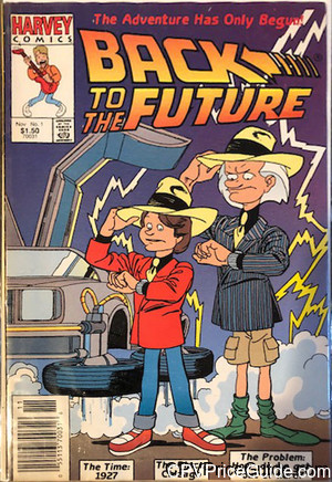 Back to the Future #1 $1.50 Canadian Price Variant cover
