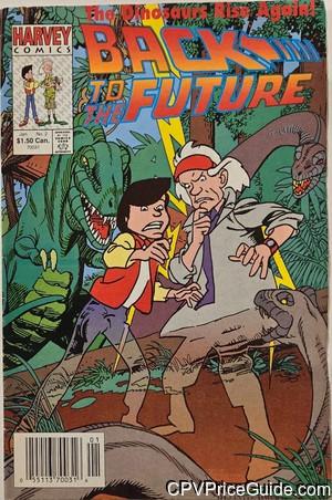 Back to the Future #2 $1.50 Canadian Price Variant cover