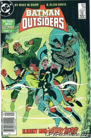 batman and the outsiders 29 cpv canadian price variant image