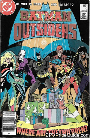 batman and the outsiders 8 cpv canadian price variant image