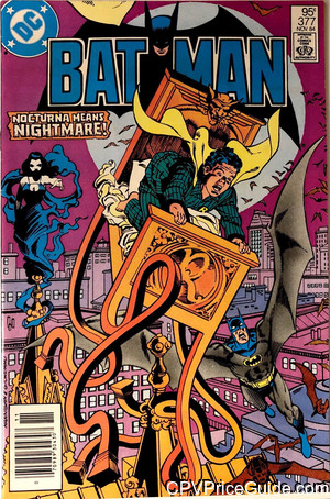 Batman #377 95¢ CPV Comic Book Picture