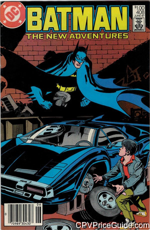 Batman #408 $1.00 Canadian Price Variant Comic Book Picture