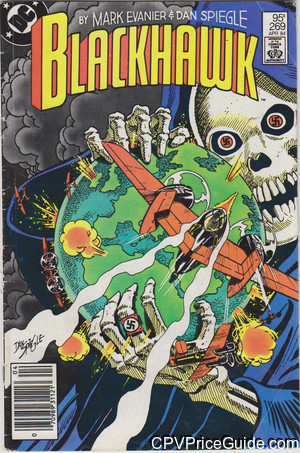 Blackhawk #269 95¢ Canadian Price Variant Comic Book Picture
